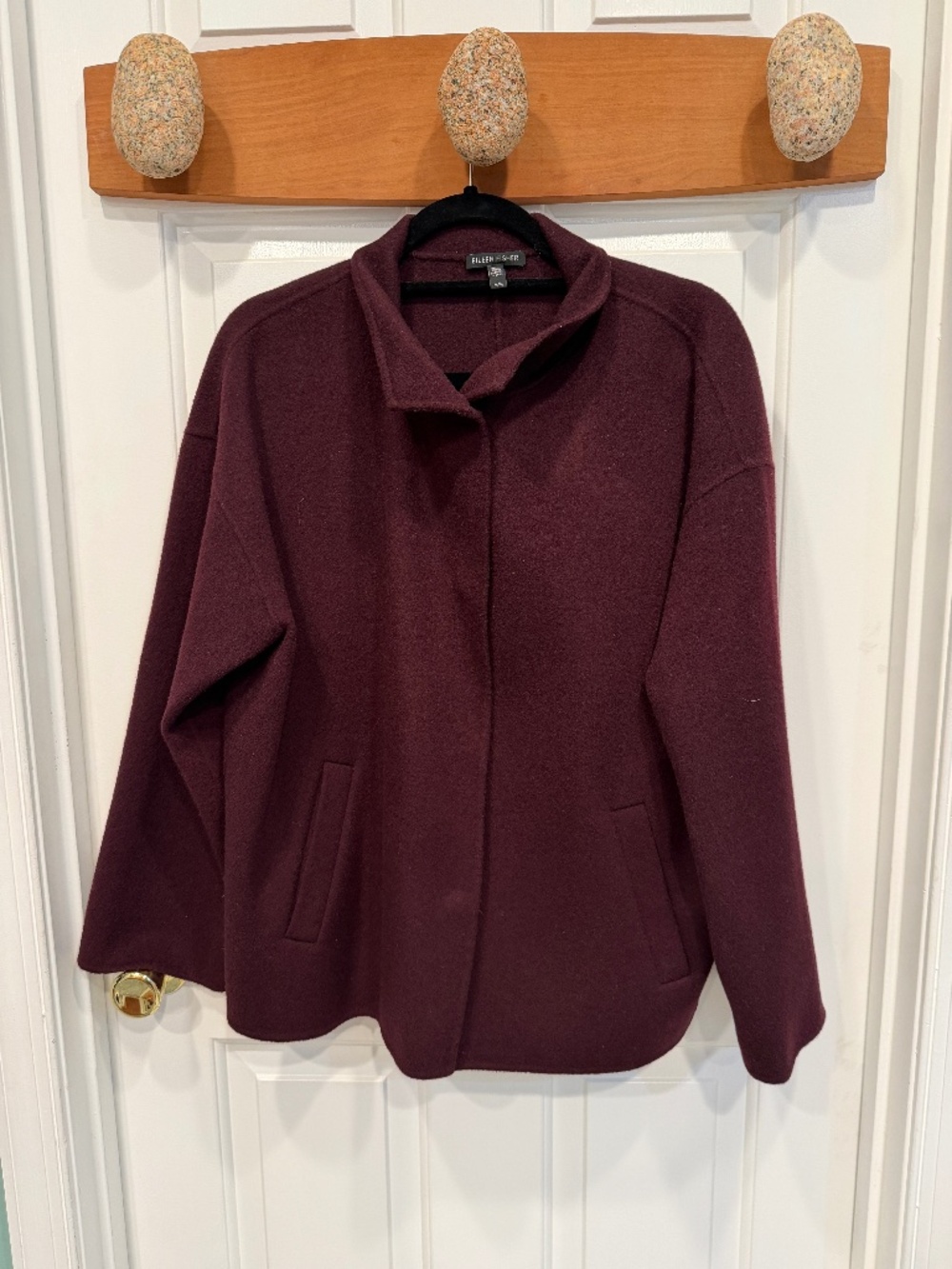 Eileen Fisher wool and cashmere jacket